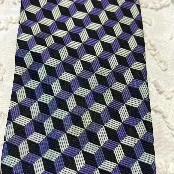 Avanzini 100% Silk Handmade In Italy Men's Tie - Picture 2 of 4